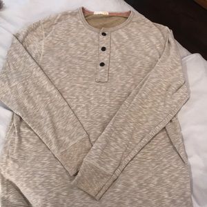 Mens Alternative apparel 3 button long sleeve